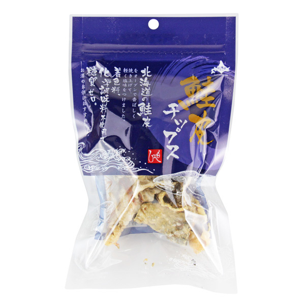 もへじ 鮭皮チップス
